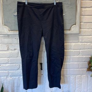 Talbots Like-New Chatham Crop Navy Pants 12